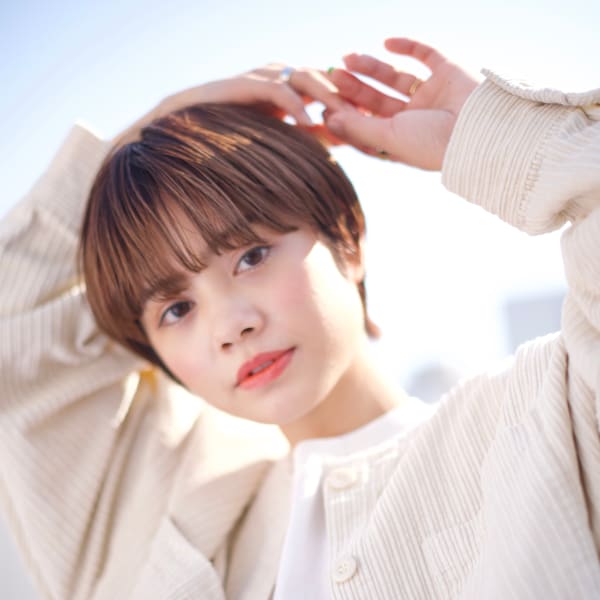【TheDay】ニュアンス丸みショート × シースルーバング