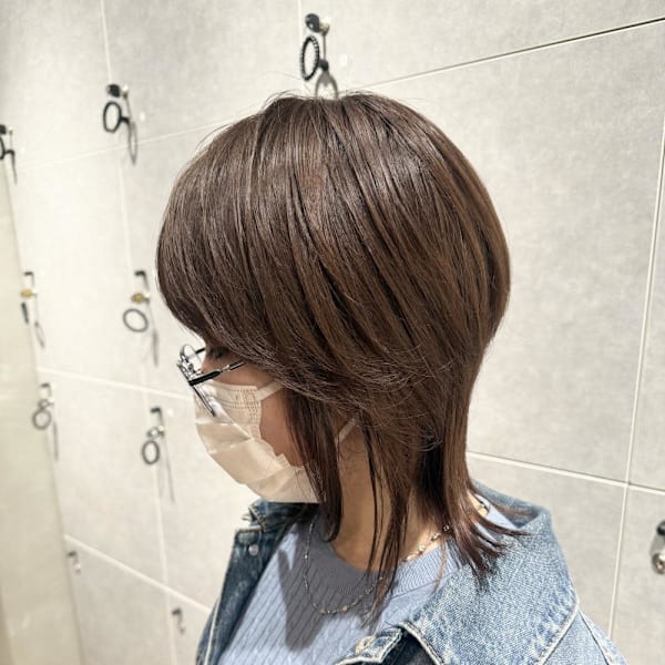 ウルフレイヤー/まろやかベージュ/ダブルカラー|ungu GALLERY