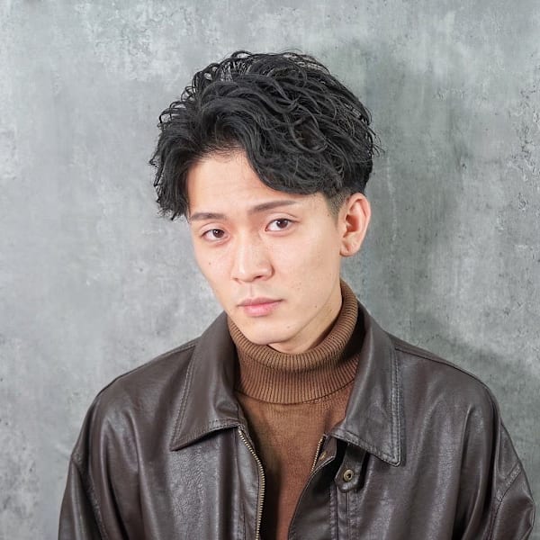 フェザーパーマ/メンズパーマ〈理容室〉