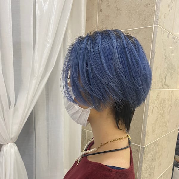 サファイア×ショート[韓国/上尾]|hair salon Rien 上尾店