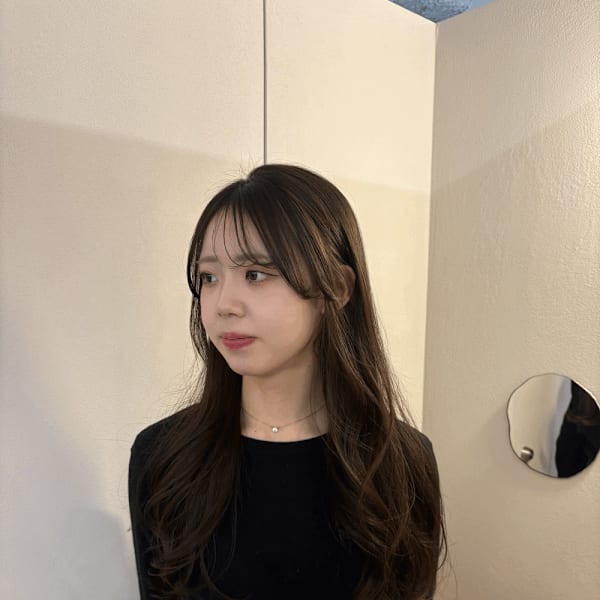 透明感カラー［酸性ストレート/ヘアセット]|re’ll*花屋併設の美容院*