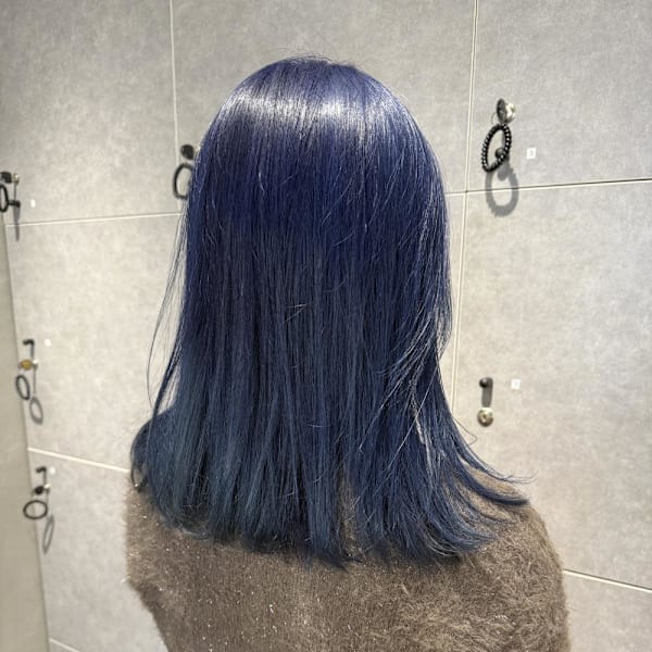 ネイビーブルー/ダブルカラー|ungu GALLERY