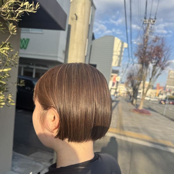 細目ハイライト　白髪ぼかしハイライト|半個室型美容室 Sourire 春日千歳町店