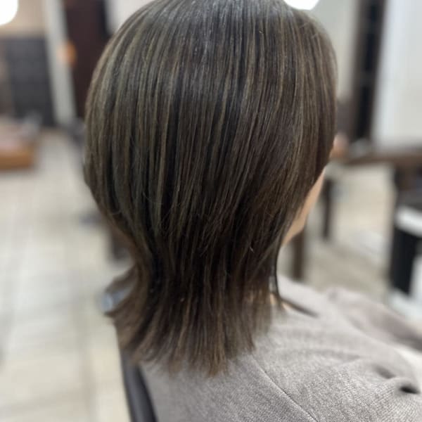 白髪ぼかしハイライト|Stilla an