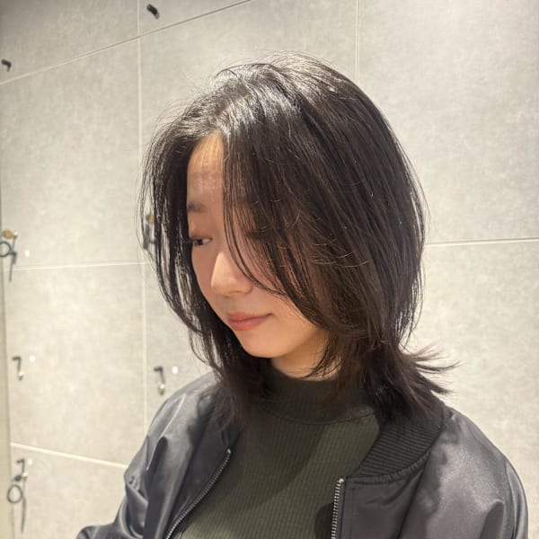 ハッシュカット/レイヤー/顔周りレイヤー|ungu GALLERY