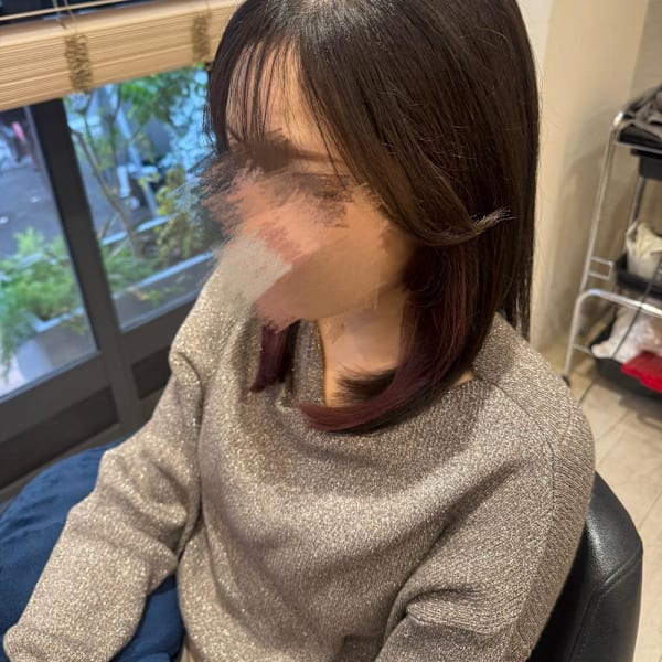 大人のインナーカラー|Simple