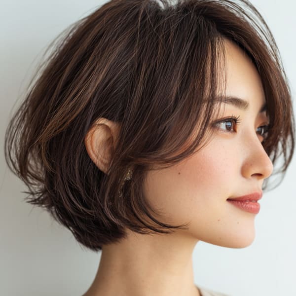 ひし形エアリーボブ［鷺ノ宮］