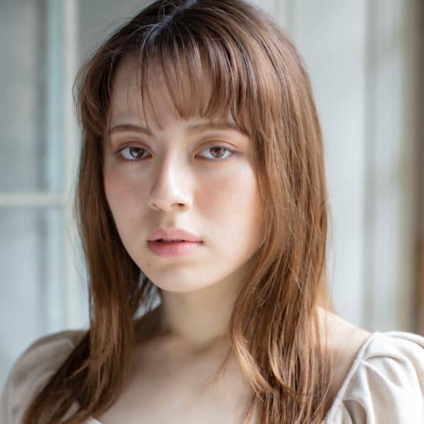 ふんわり顔まわりレイヤー