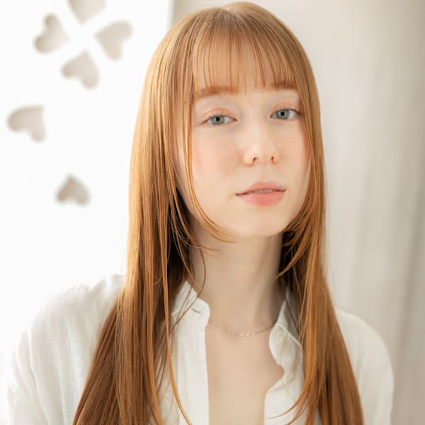 ハイトーンカラー全頭ブリーチ小顔姫カットレイヤー20代30代