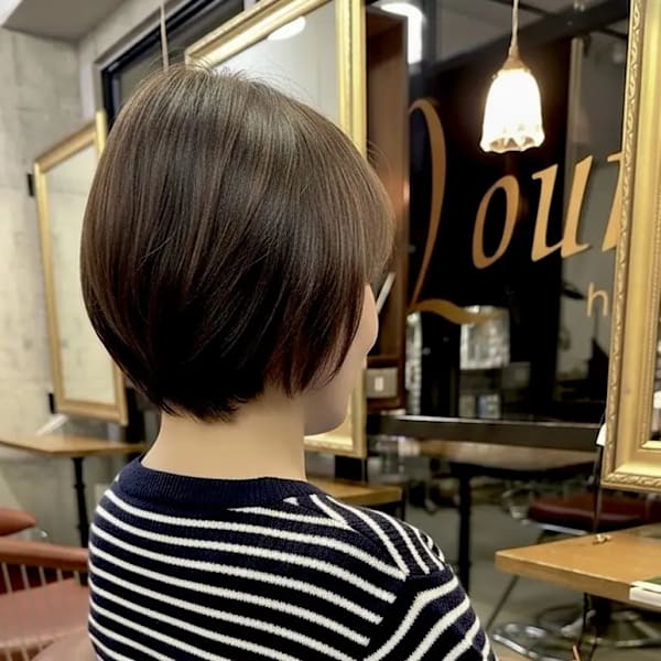 大人のショートカット