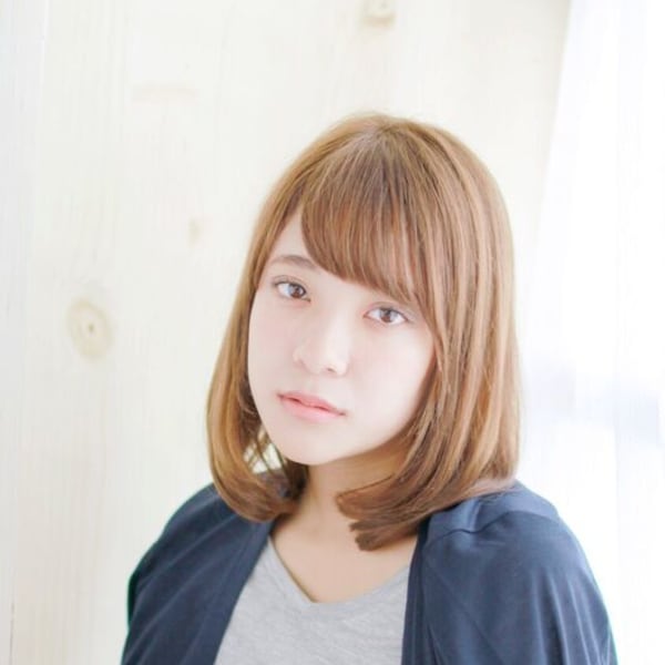 かわいい王道ワンカールボブ
