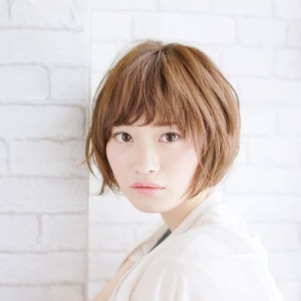 愛され柔らかショートボブ