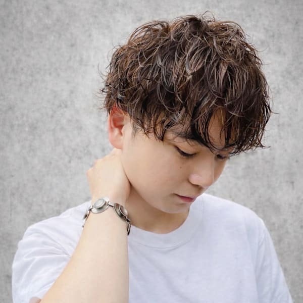 ニュアンスパーマ×マッシュショート|RAD HAIR DESIGN