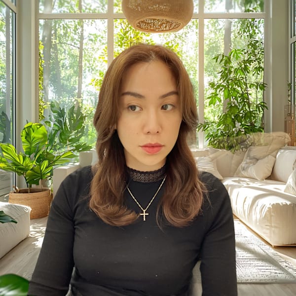 フェースグラデーションカットにムーライトカラー|au 美容室