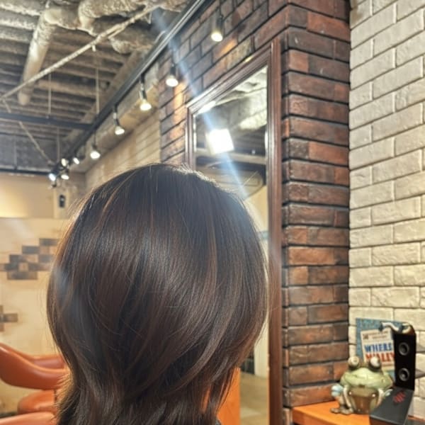 視線を奪う！軽やかエアリーレイヤー【006スタイル】