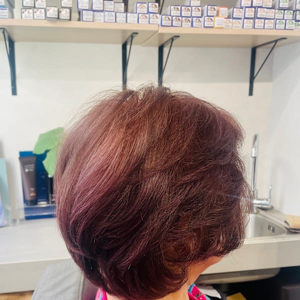 コンパクトボブ✕エレガント