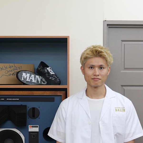 メンズ専門店 BARBERSHOP DALIE third【バーバーショップダリーサード】【メンズセンモンテンバーバーショップ ダリーサード】のスタッフ紹介。Taki