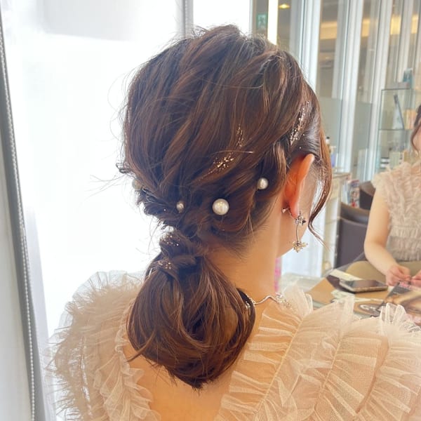 ふわふわローポニー