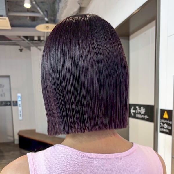 ボブショートミディアム韓国ヘア_ba567331|IT by ALBUM 松戸店【アイティー バイ アルバム】