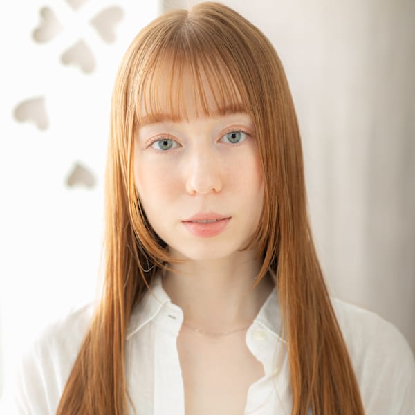 ハイトーンカラー全頭ブリーチ小顔姫カットレイヤー20代30代