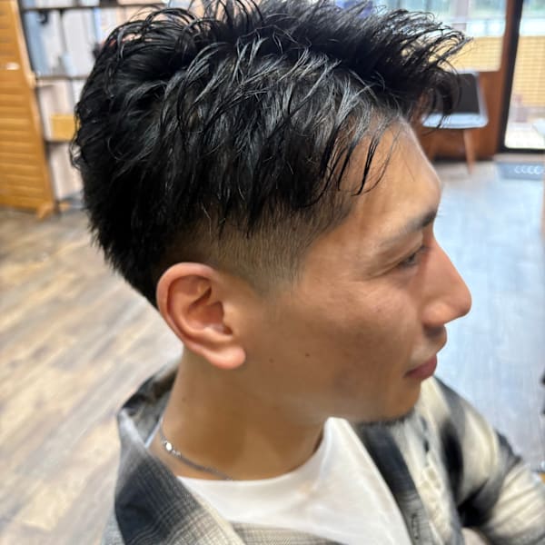 ツーブロックショート|SKY FIELD HAIR