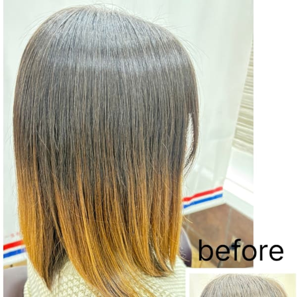 乾かすだけでキマる、感動の質感ストレート