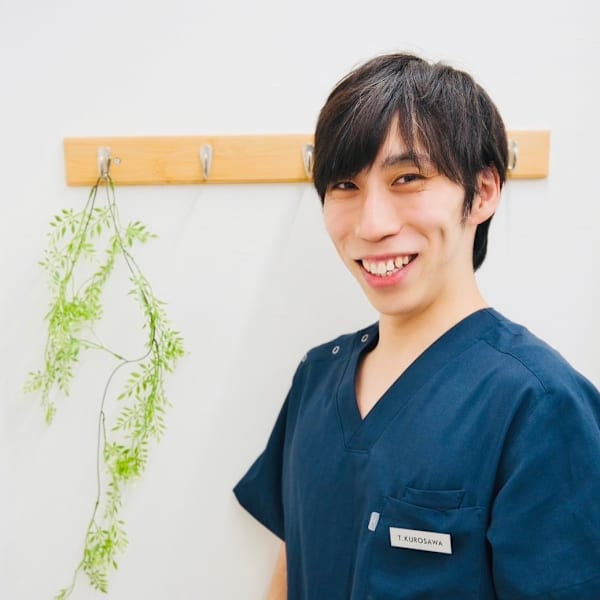 整体×もみほぐし専門店 カラダPRO【セイタイ モミホグシセンモンテン カラダプロ】のスタッフ紹介。クロサワ