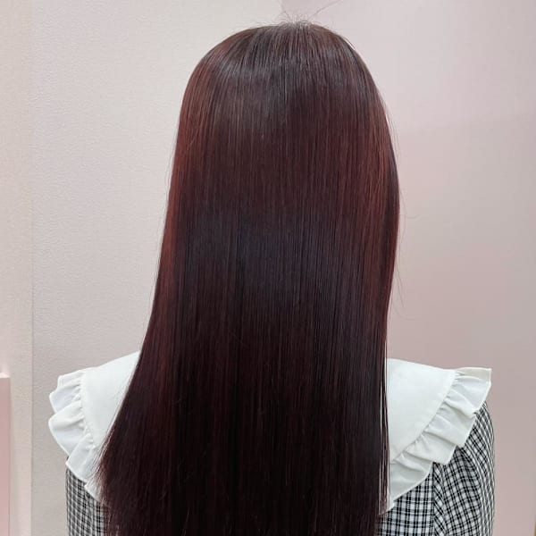 【カラー】ブリーチなしW!チェリーピンク♪_ユウ|Lilme