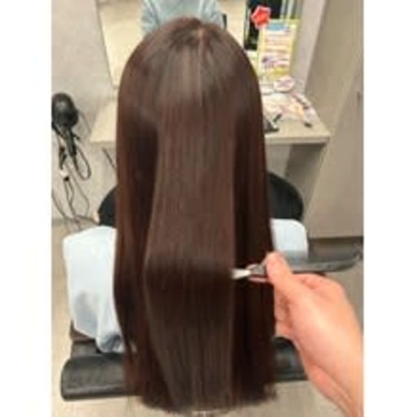 TOKIOトリートメント+縮毛矯正☆