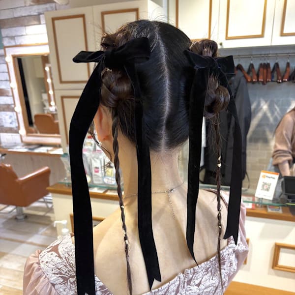 【Neolivekuta】個性派ツインお団子【町田】|Neolive kuta 町田店