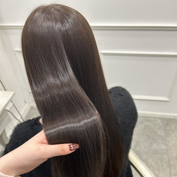 冬っぽ艶々チョコレートカラー♪ *ひな/大須/小顔/栄*|Lilme