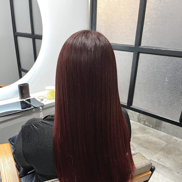 ＊ブリーチなしレッドブラウン＊