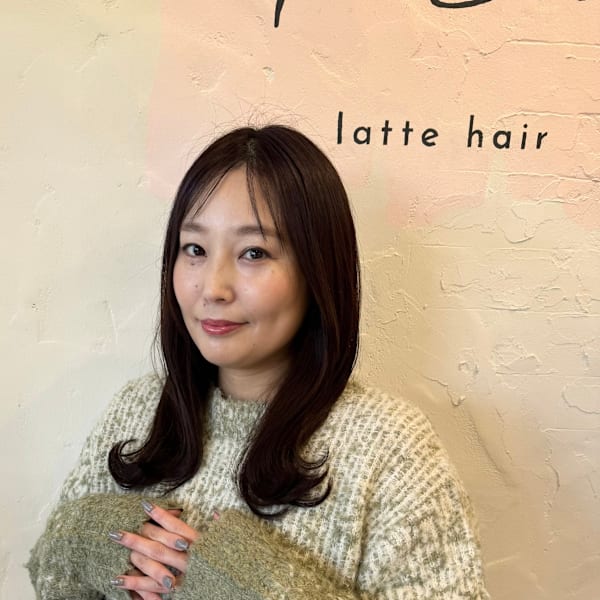 latte hair lemie【ラテ ヘア レミエ】のスタッフ紹介。saito