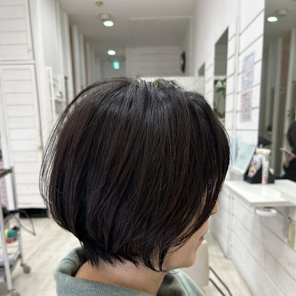 terrace岩政/ショートボブ/30代40代/姪浜|terrace hair & botanical