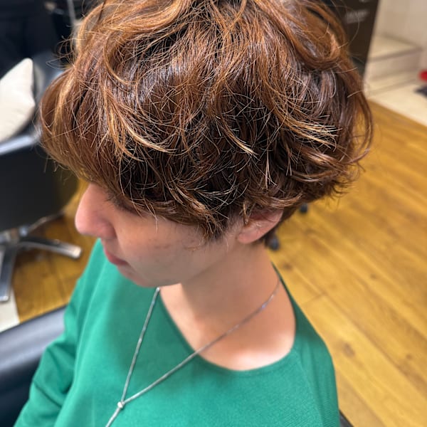 ショートパーマスタイル