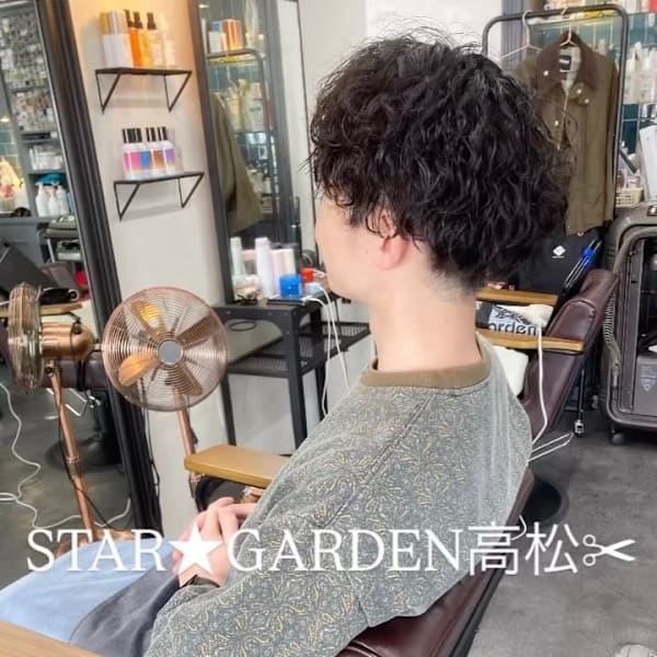 2026年メンズ人気波打ちパーマhair^_^