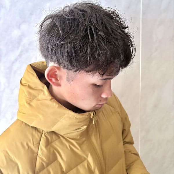 本厚木で出来るやりすぎないルーズショートパーマ|CREA本厚木