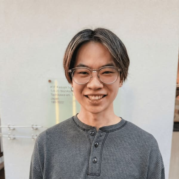 shell立川【白髪ぼかし/ハイライト/髪質改善/縮毛矯正/ショート】【シェル タチカワ】のスタッフ紹介。奧村大輝【立川】