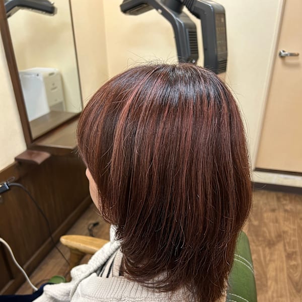 アクセントカラー|Piece of Hair