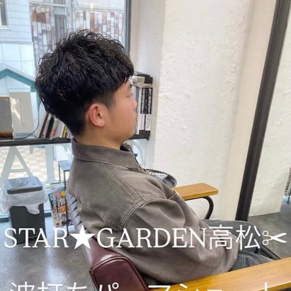 2026年メンズ人気波打ちパーマ刈り上げショートhair✂︎