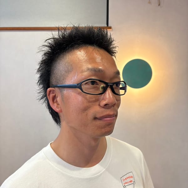 ベテランバーバーが創る 大人メンズショートウルフ