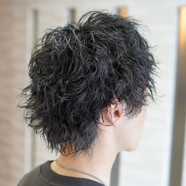 縦落ちツイストスパイラル×ラフモードショート|mouf -hair&eyelash-