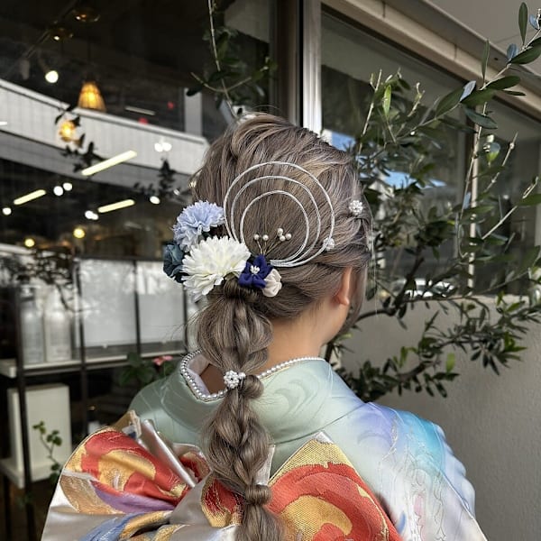 《yuzuki》ヘアセット