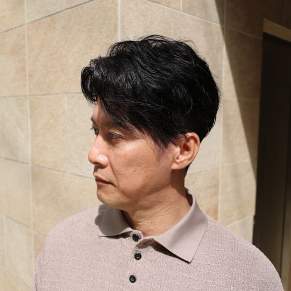 ミドルカール【SHIFT】|MENS ONLYSALON SHIFT(メンズサロン)