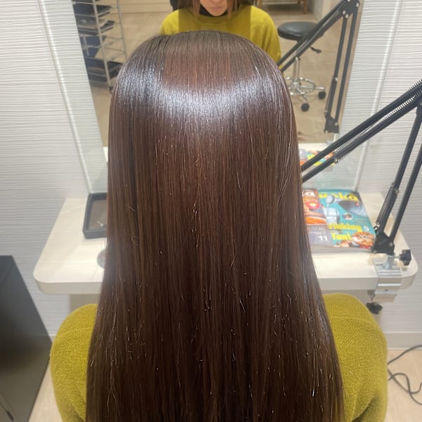 高級髪質改善ストレート|storya