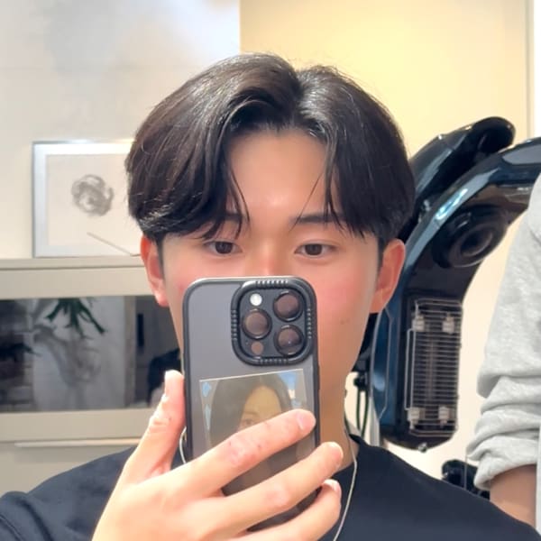 シースルーコンマヘア|Hair Salon Mimosa Works