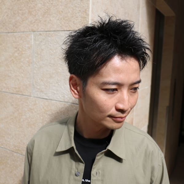 ショートレイヤー【SHIFT】|MENS ONLYSALON SHIFT(メンズサロン)