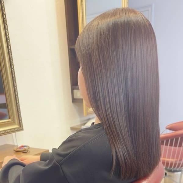 大人の縮毛矯正(ボリューム感キープ)