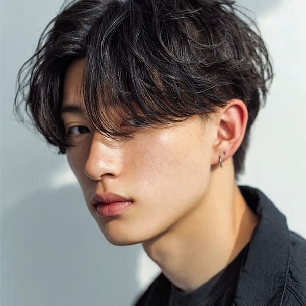 センターパート|個室型ヘアサロン MaCaro. by across