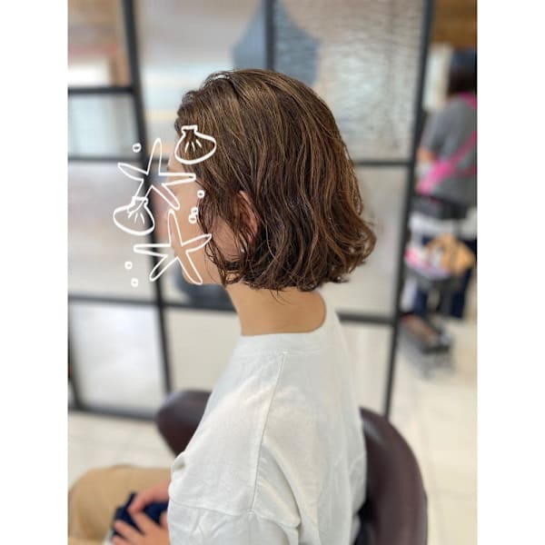 ゆるふわデジタルパーマ|LUCK 辻堂